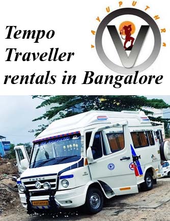 tempo traveller rentals in Indiranagar bangalore