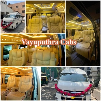 toyota commuter on rent in bangalore airport