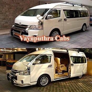 toyota commuter car hire in bangalore