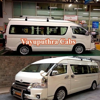 toyota commuter rental price in bangalore