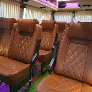 12 seater luxury tempo traveller rentals in bangalore maharaja photo