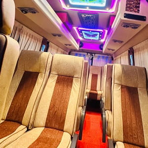 12 seater luxury tempo traveller rentals in bangalore price per km