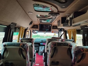 entertainment in tempo traveller