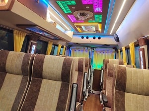 tempo traveller for rent in bangalore airport