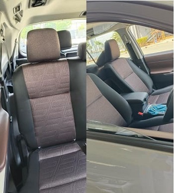 Innova hycross interiror split seats