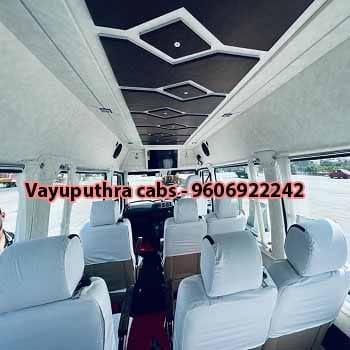 deluxe tempo traveller bangalore, luxury tempo traveller hire in bangalore, luxury travels tt