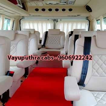 luxury tempo traveller in bangalore, tempo traveller rent in bangalore bengaluru karnataka