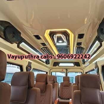 7 seater tempo traveller india, 8 seater tempo traveller bangalore price, 9 seater luxury tempo traveller bangalore