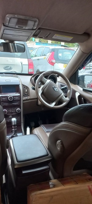 Toyota Fortuner cab interior
