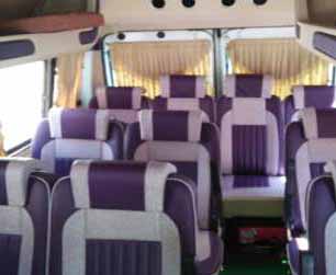 Tempo traveller bangalore rentals seating arrangement