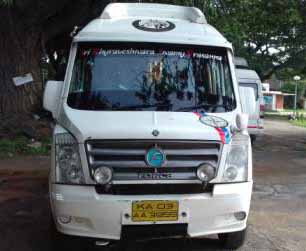 Tempo traveller bangalore rentals  vehicle 2